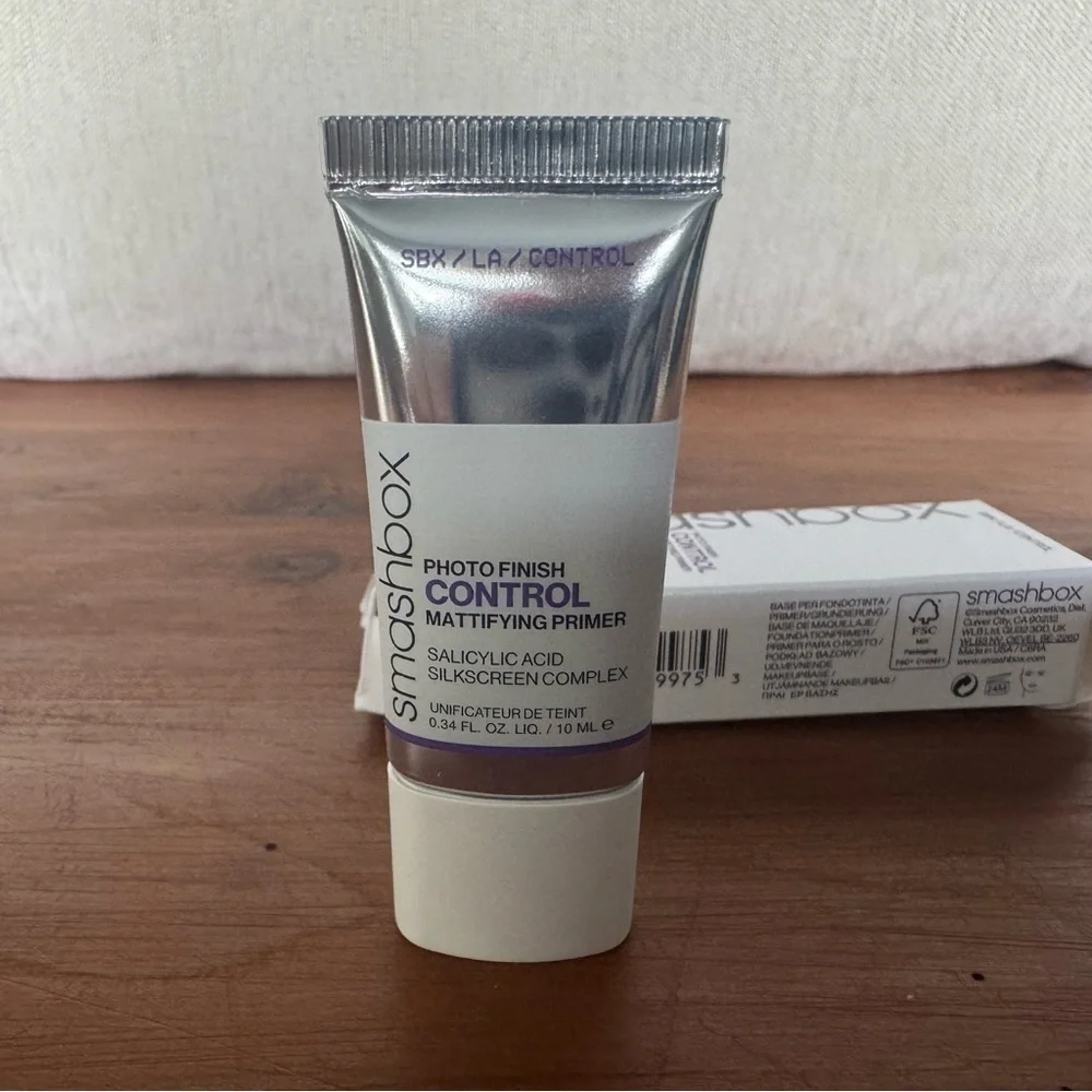 NEW IN BOX Smashbox travel size Photo Finish Control Mattifying Salicylic Primer